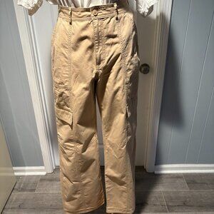Abercrombie & Fitch Khaki Cargo Pants Size 12